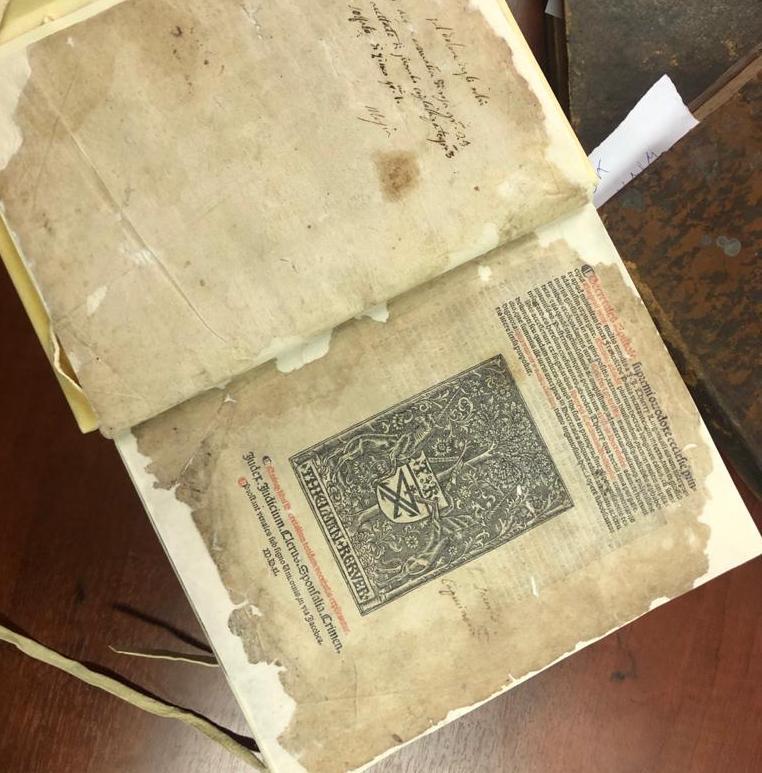 Un tesoro di volumi antichi 