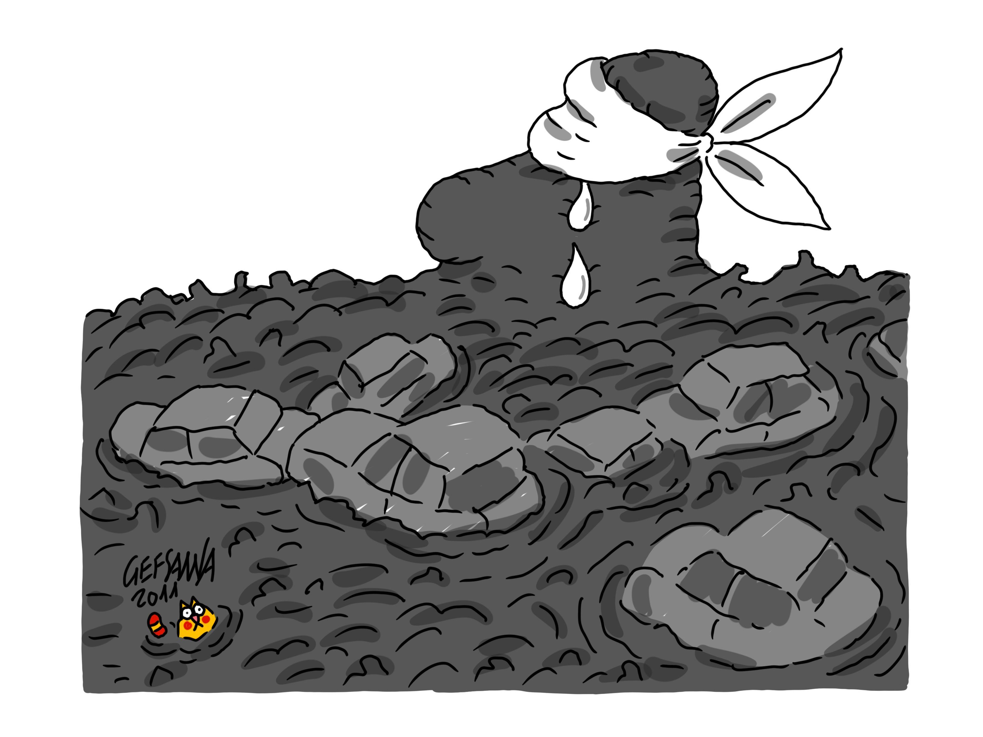 La vignetta di Gef: Bitti, una nuova tragedia per la Sardegna