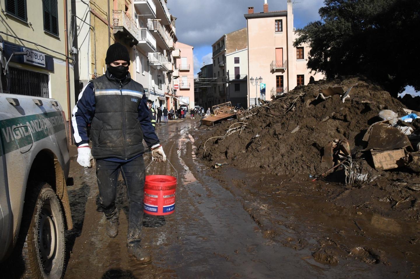 Alluvione in Sardegna, dalla Regione aiuti per 40 milioni in due anni