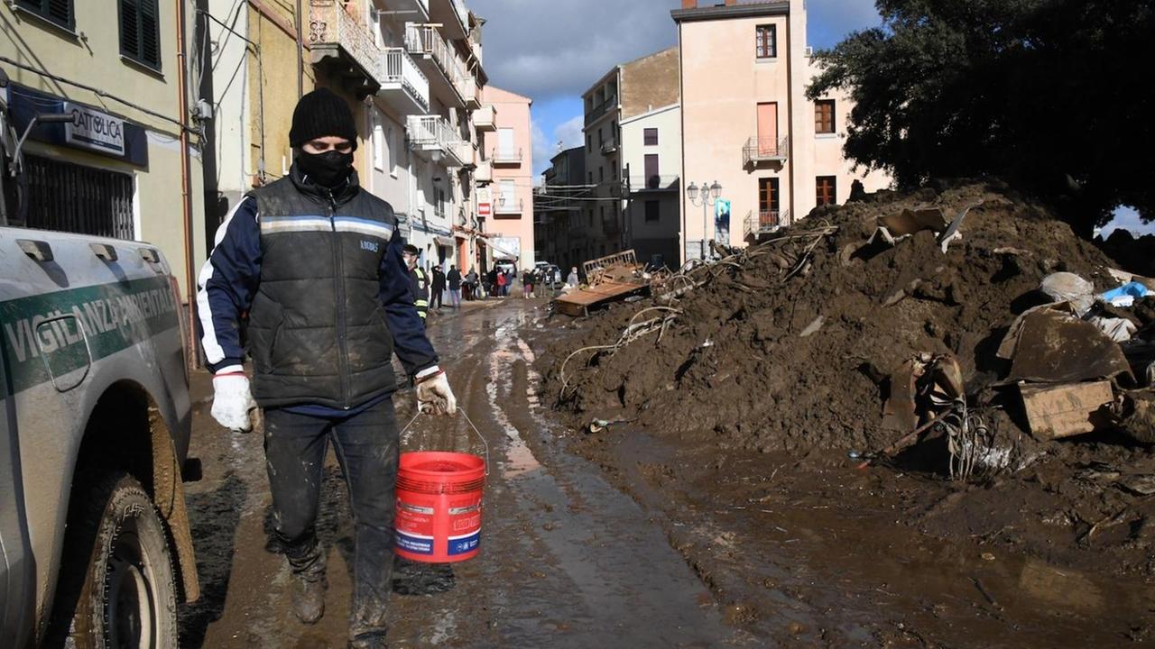 Alluvione in Sardegna, dalla Regione aiuti per 40 milioni in due anni