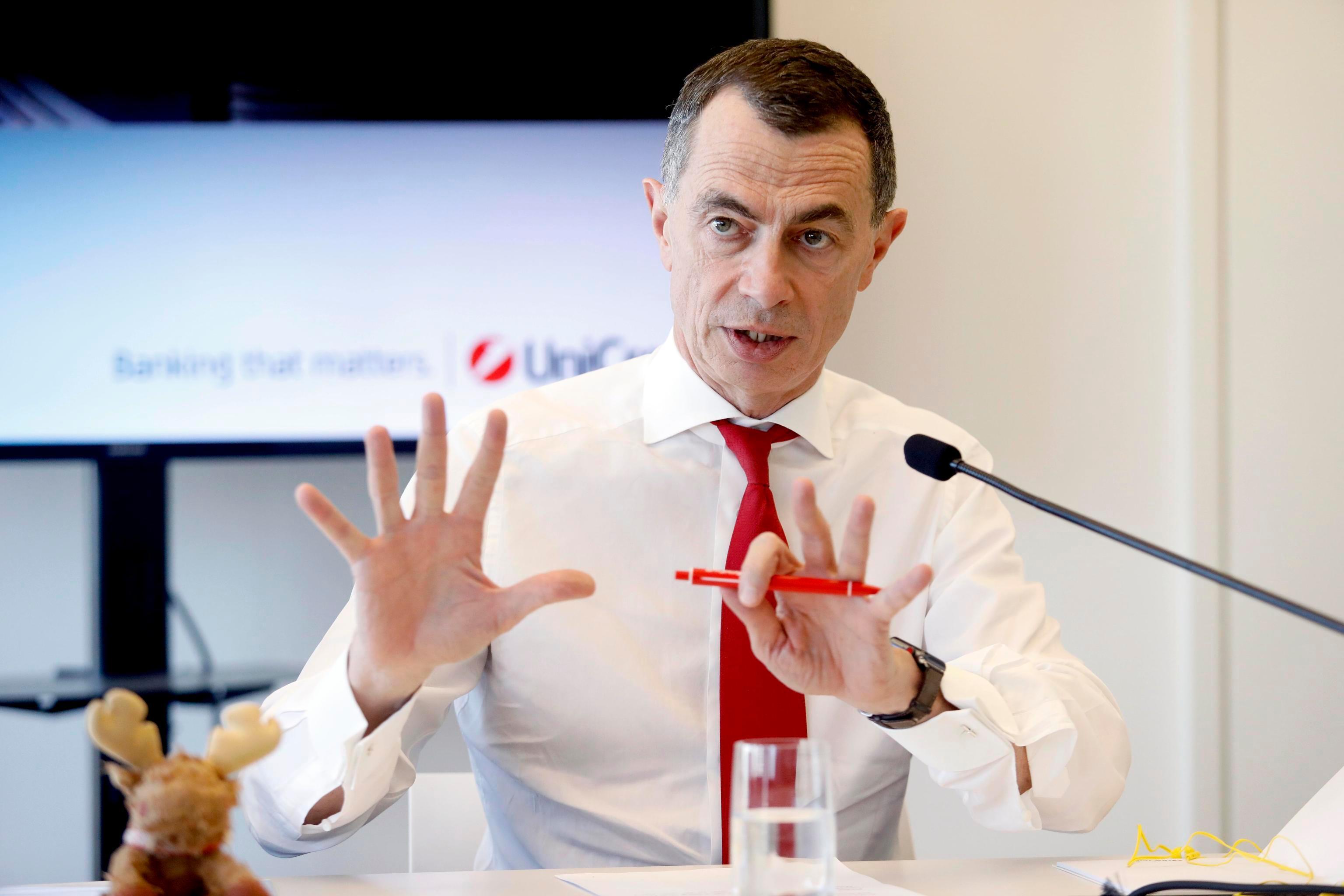 Il ceo di Unicredit Jean Pierre Mustier