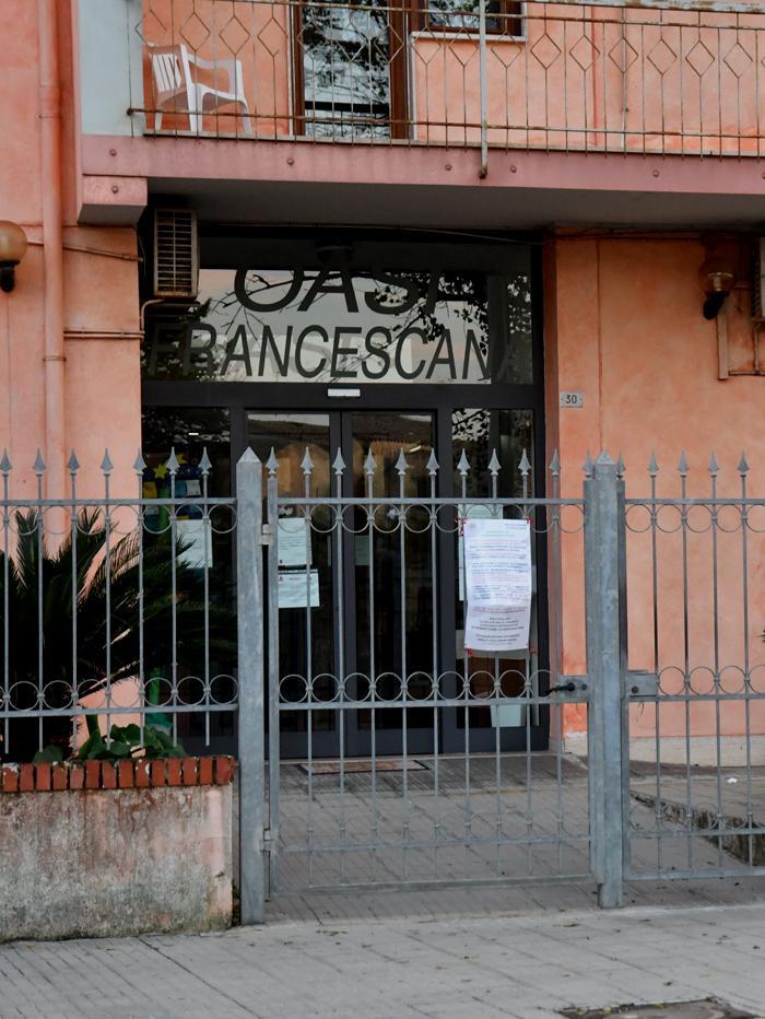 Focolaio covid all’Oasi Francescana 