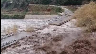 Pericolo scampato nella valle del Cedrino