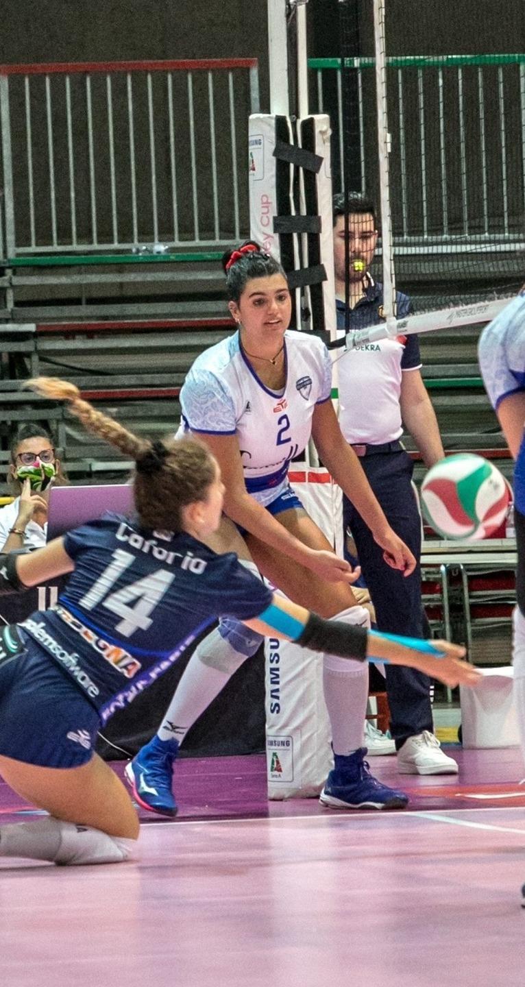 Pinerolo troppo forte Neppure un set per l’Hermaea Olbia 