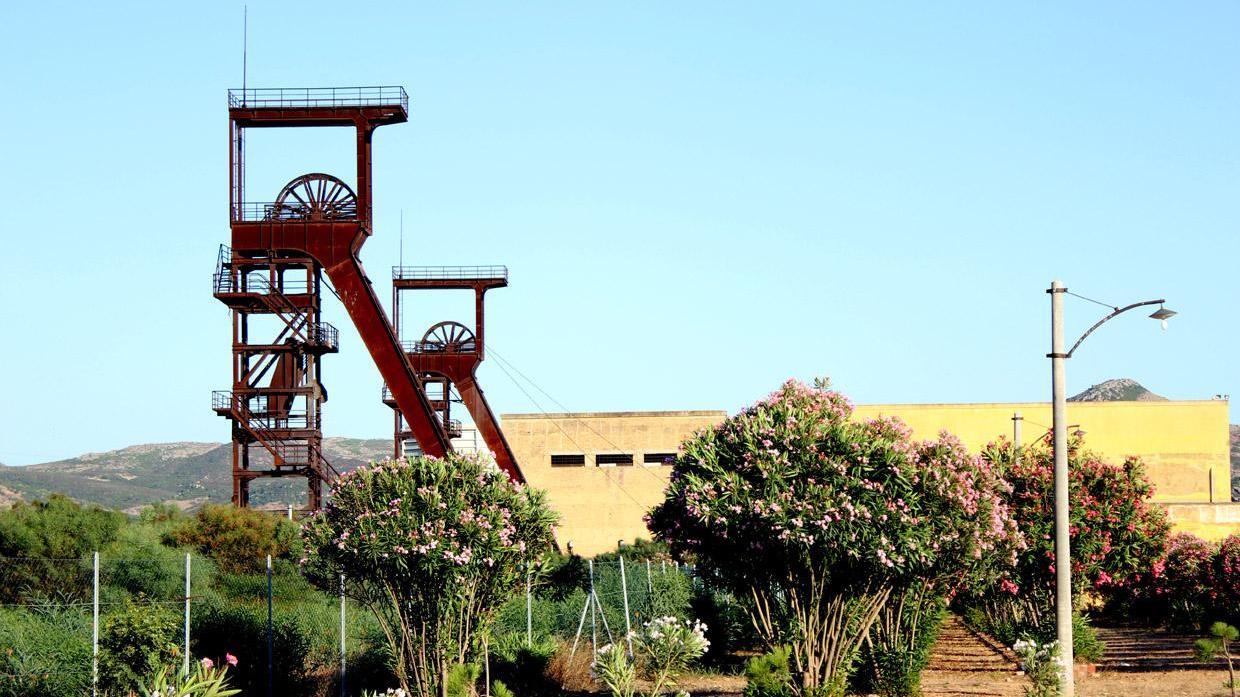 La miniera di Serbariu a Carbonia