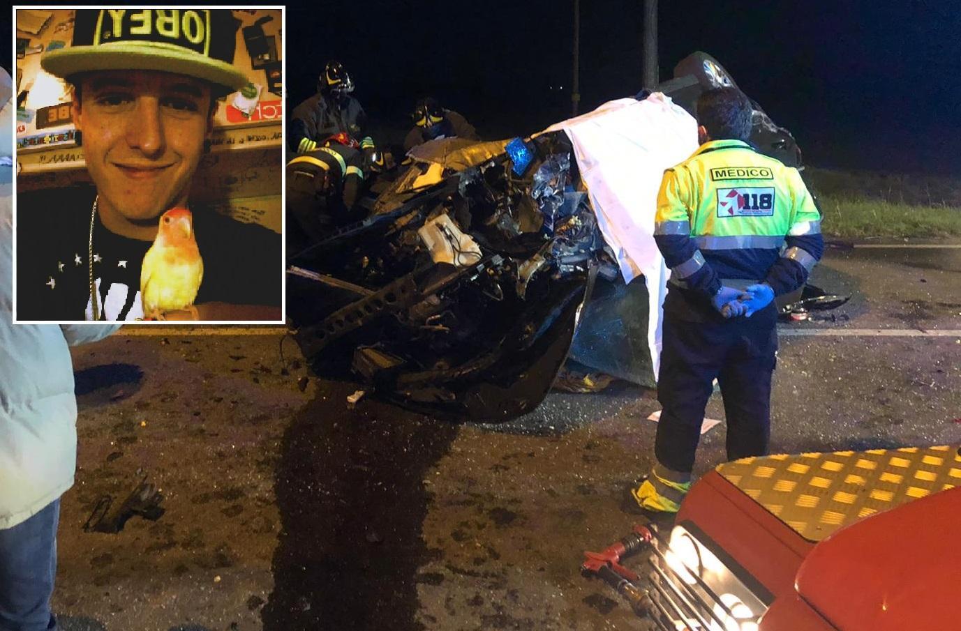 Tragico incidente sulla via Emilia: morto un automobilista di 25 anni, due i feriti 