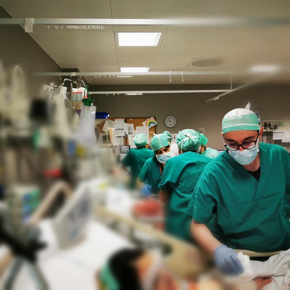 La foto postata da Giani