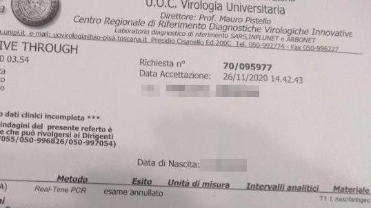 Nella provetta non c’è nulla e l’esame va ripetuto Odissea per tornare “libero”