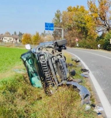 Via Ghidoni, due incidenti in poche ore 