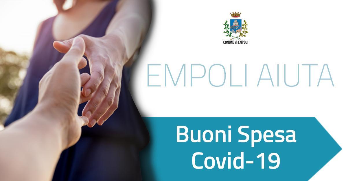 Da oggi si possono richiedere i buoni spesa del Comune di Empoli