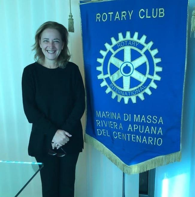 Rotary Marina di Massa, presidente 2022-23 Francesca Abiuso