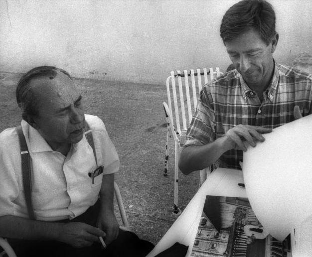 Leonardo Sciacia e Mario Andreose