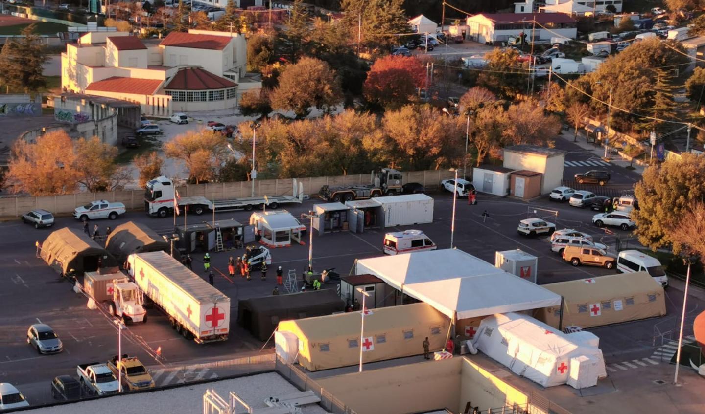 Nuoro, incentivi per i sanitari dell’ospedale da campo 