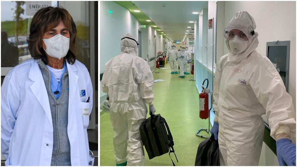Cesira Nencioni, direttrice di malattie infettive all'ospedale Misericordia e il reparto di Malattie infettive area Covid del Misericordia