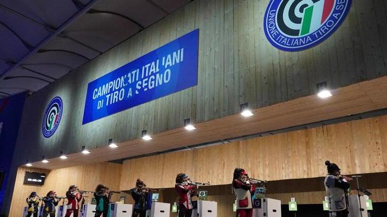 Il poligono per i campionati italiani di tiro a segno