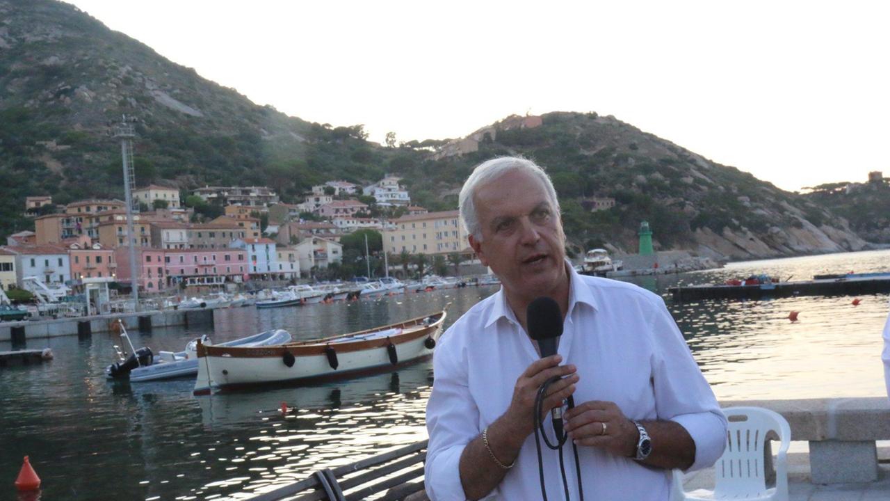 Sergio Ortelli, sindaco di Isola del Giglio