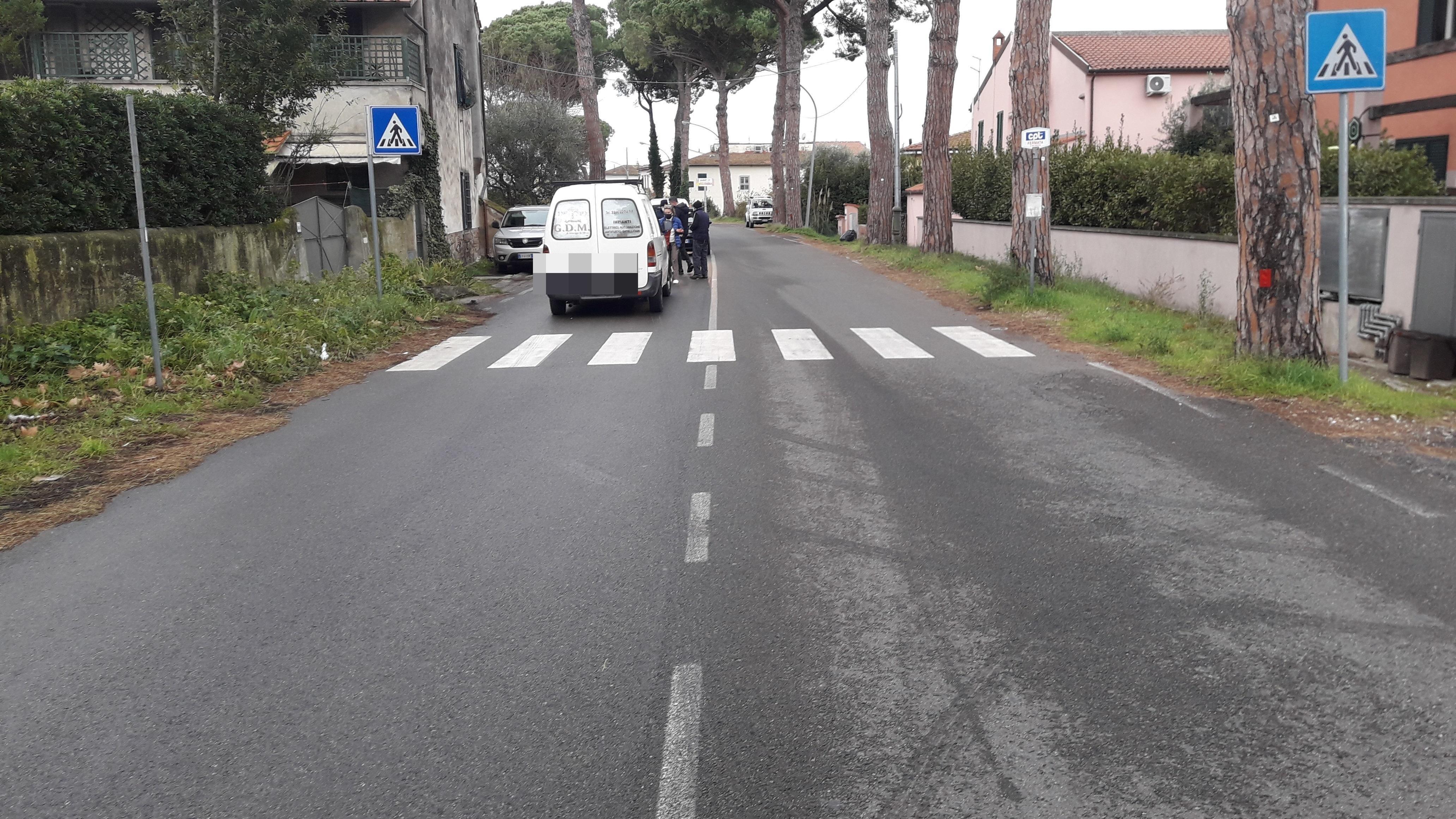 Il luogo dell'incidente