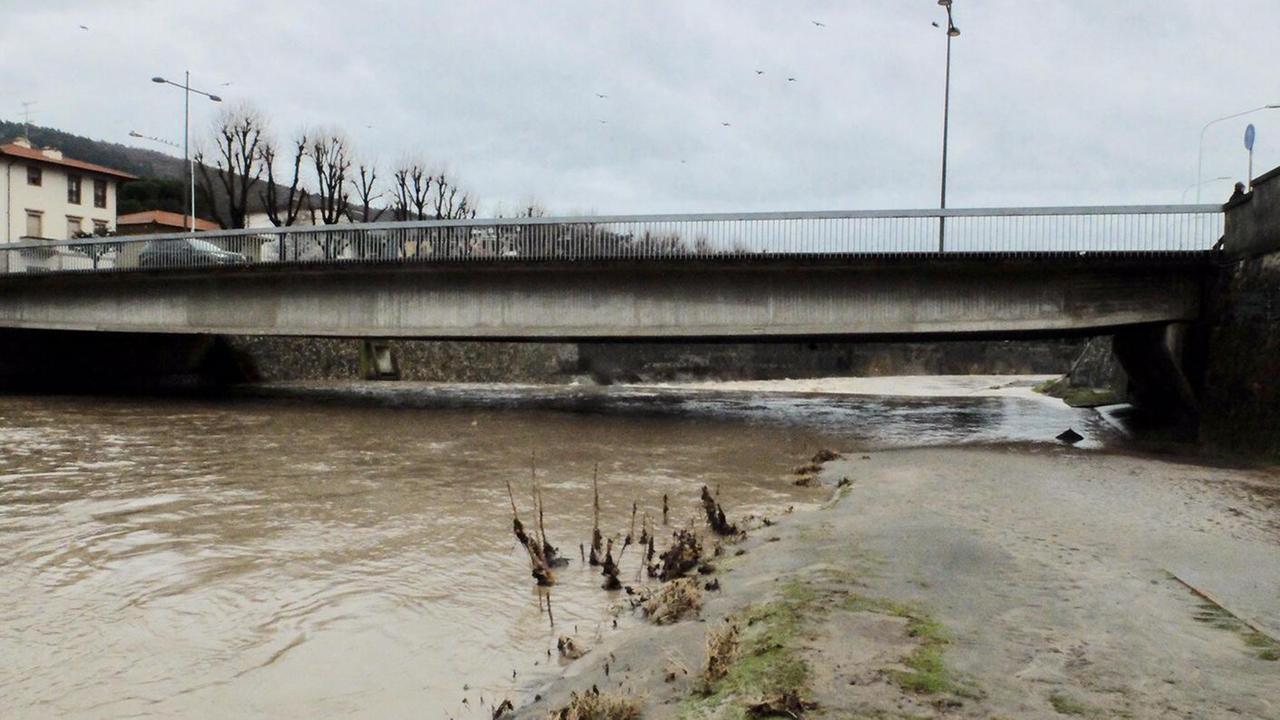 Una piena del Bisenzio