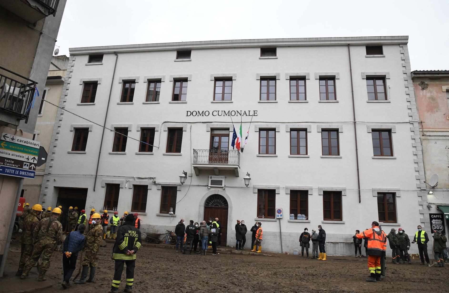 Task force di ingegneri e geologi a Bitti