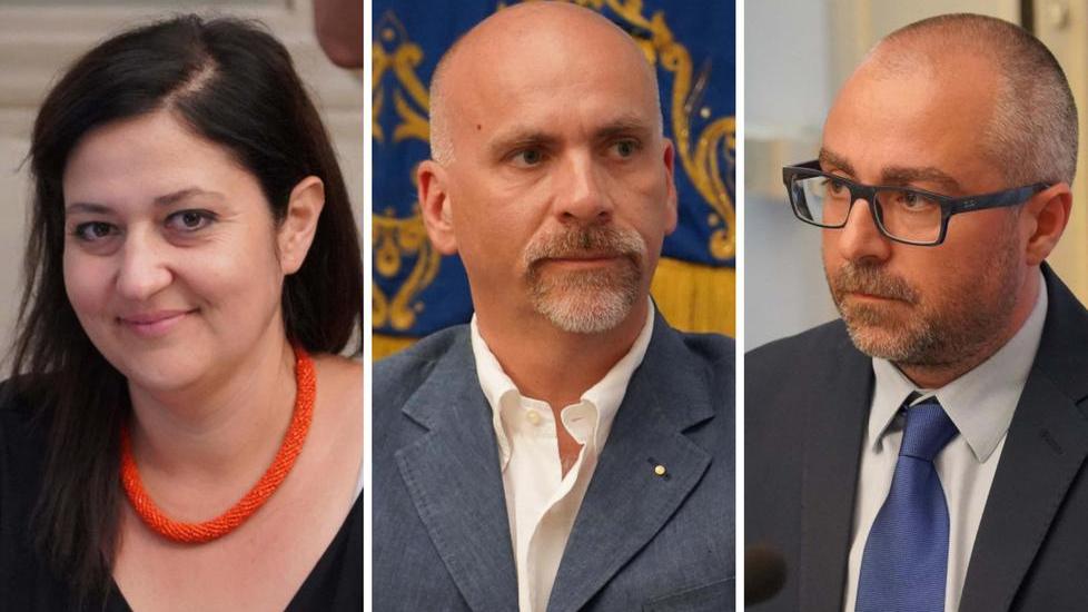Da sinistra Carla Cocilova, Alessandro Puccinelli e Matteo Franconi