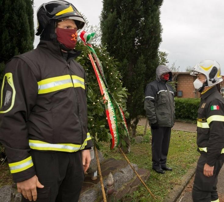 Un momento delle celebrazioni