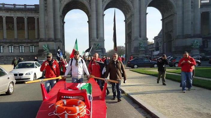 Nove anni fa il pattino portato a Bruxelles: ma nulla è cambiato