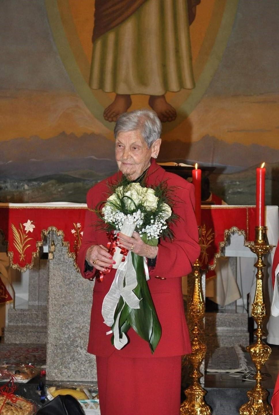 L’ultimo saluto a zia Annita: aveva 103 anni