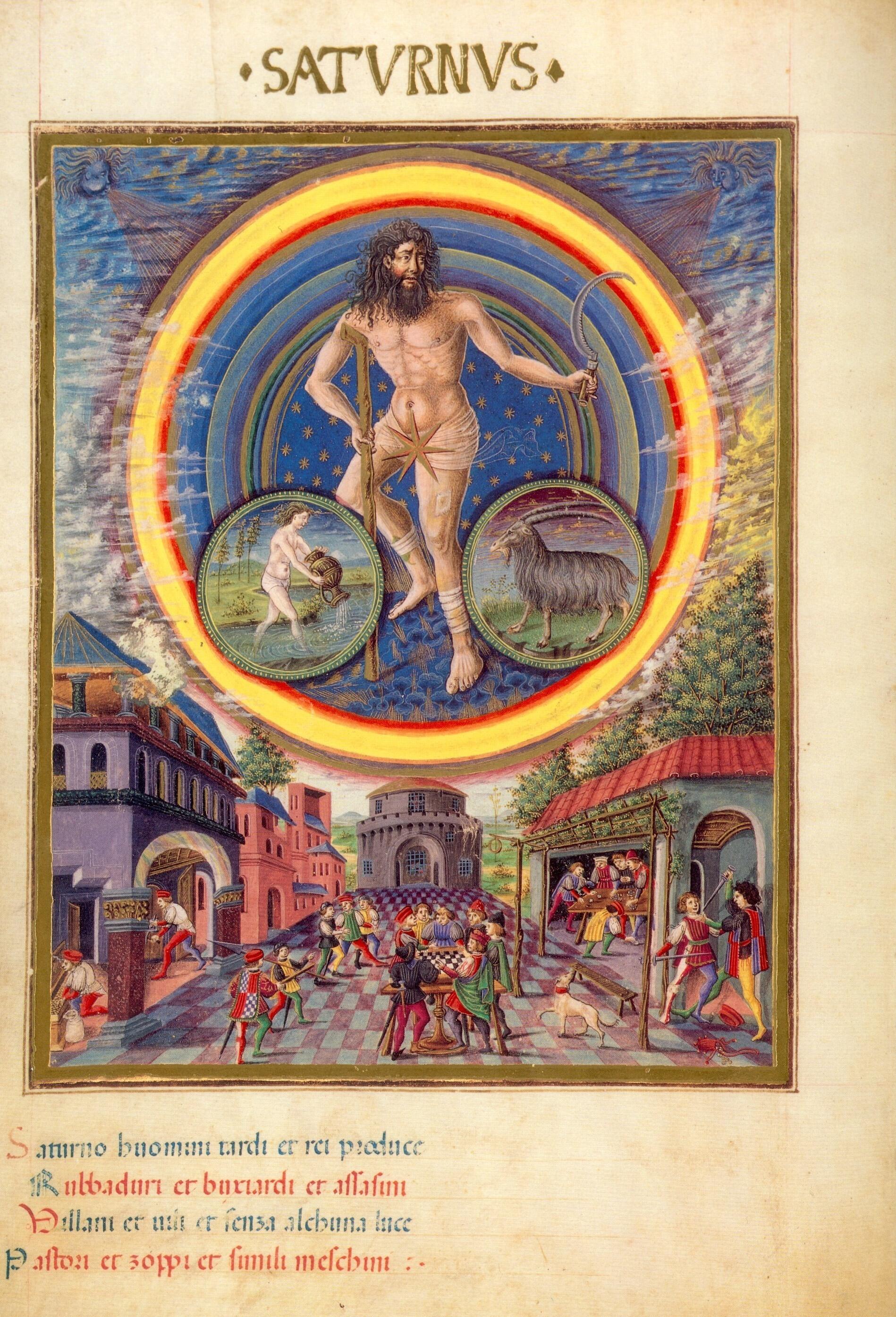 A Casa con gli Este / Saturno, il dio in crisi esistenziale