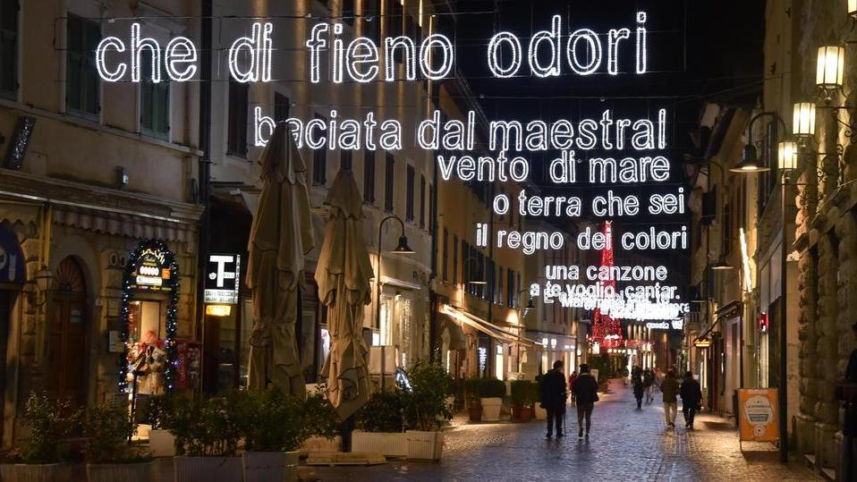 Un’ode alla Maremma per illuminare il centro