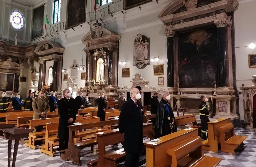 Santa messa con il vescovo