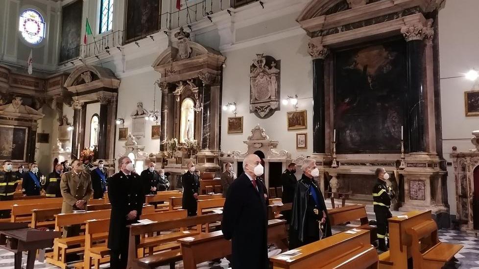 Santa messa con il vescovo