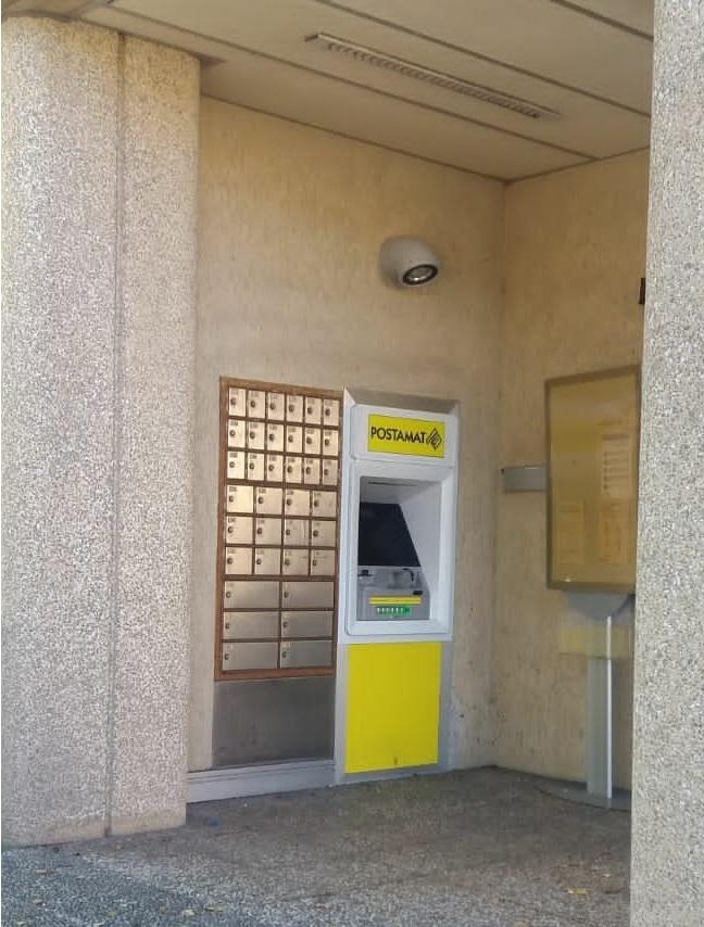 Attivato uno sportello Atm Postamat 