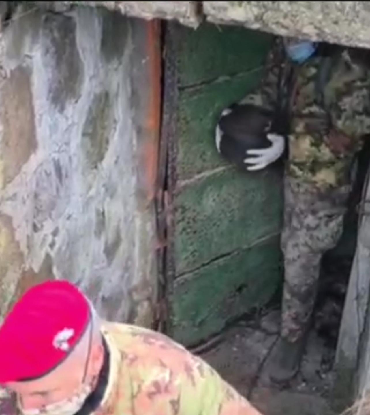 Nel fortino abbandonato spunta una santabarbara 