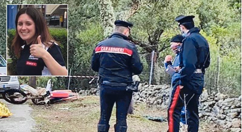 L'incidente e nel riquadro la 18enne deceduta