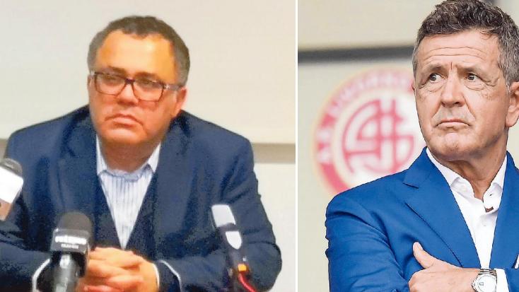I due presidenti che si sono succeduti in questa stagione dopo la vendita di Spinelli: a sinistra Giorgio Heller e a destra Rosettano Navarra