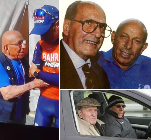Alcuni momenti di Franco Vita nel ciclismo e con il ct Martini