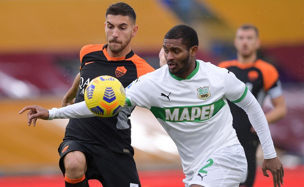 Sassuolo spuntato ma strappa un punto importante a Roma 