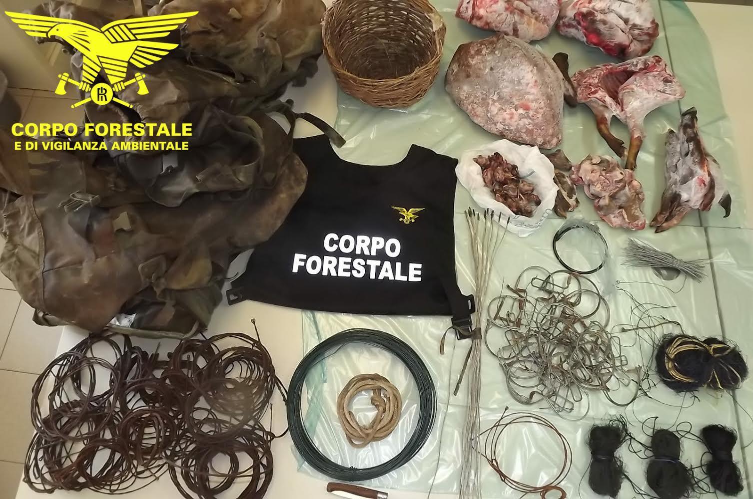 Bracconieri in azione a Capoterra: scoperti e denunciati