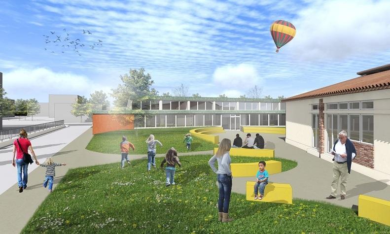 Nuove aule, vetrate ampie e grandi spazi per la futura elementare Orsi-La Pira 