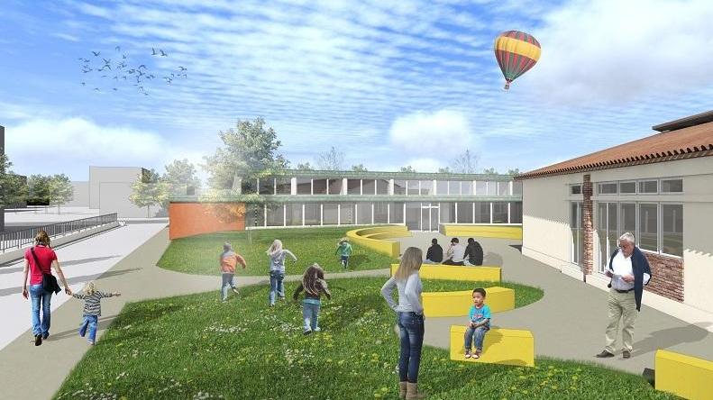 Nuove aule, vetrate ampie e grandi spazi per la futura elementare Orsi-La Pira