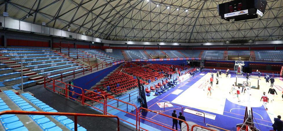 Il Palaterme a Montecatini (Foto Paolo Nucci)