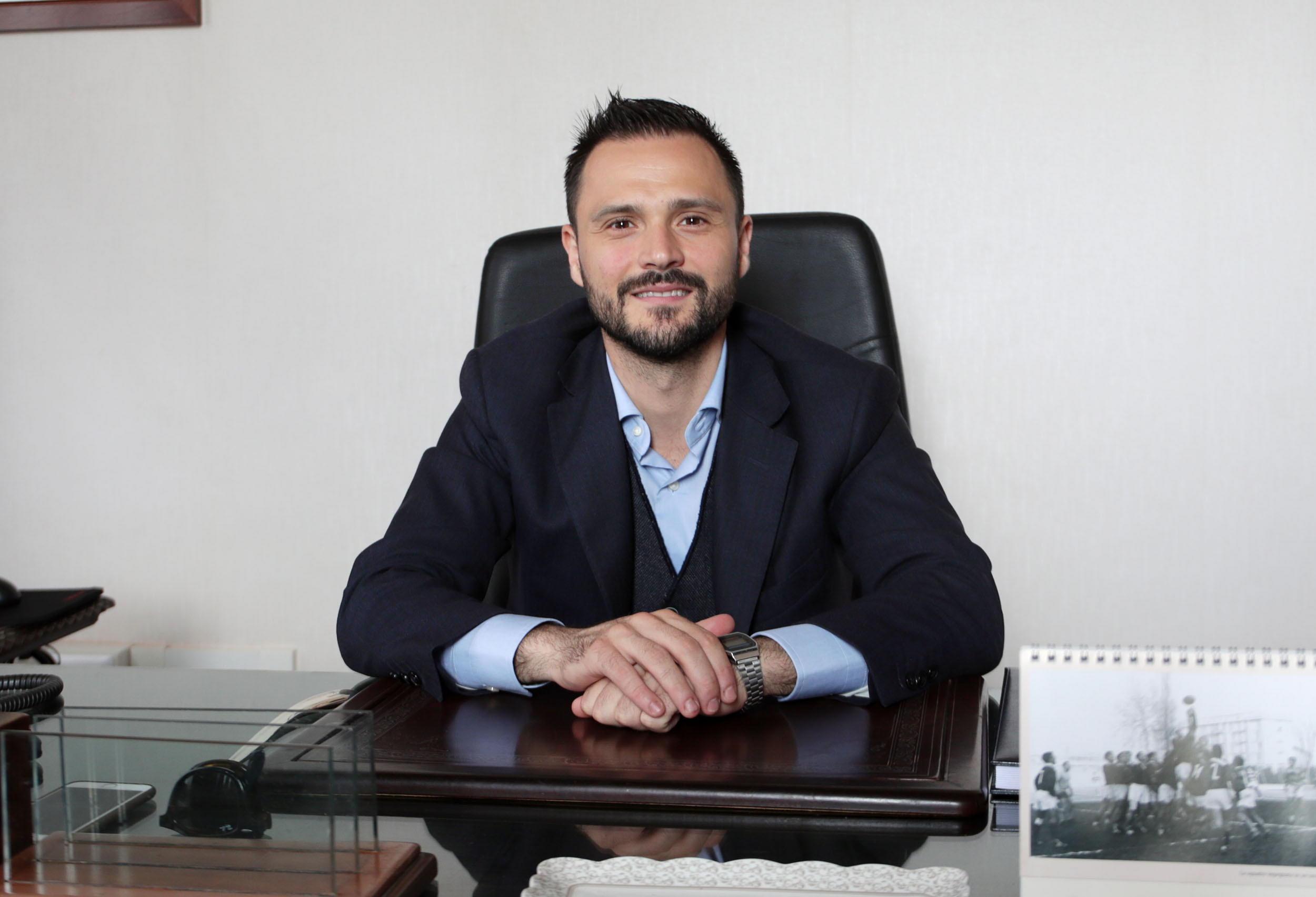 Il sindaco di Montecatini Luca Baroncini (foto Paolo Nucci)