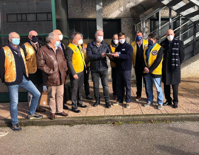 Dai Lions tre ecografi in dono alle Usca per le visite a domicilio 