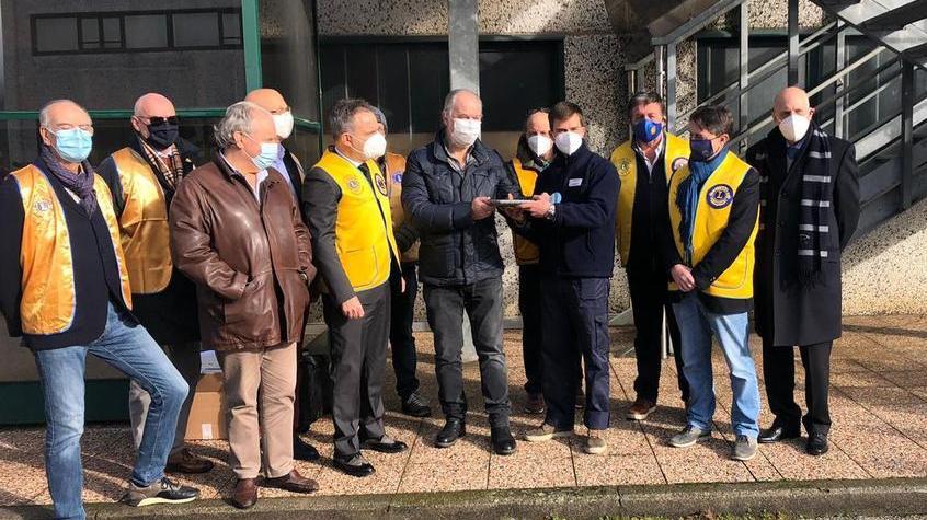 Dai Lions tre ecografi in dono alle Usca per le visite a domicilio