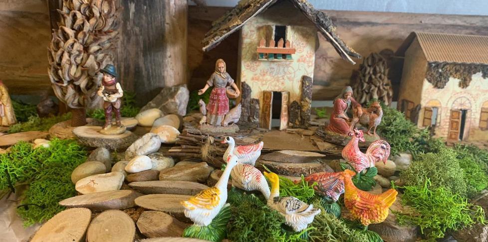 Presepe speciale per i piccoli ospiti della Pediatria 