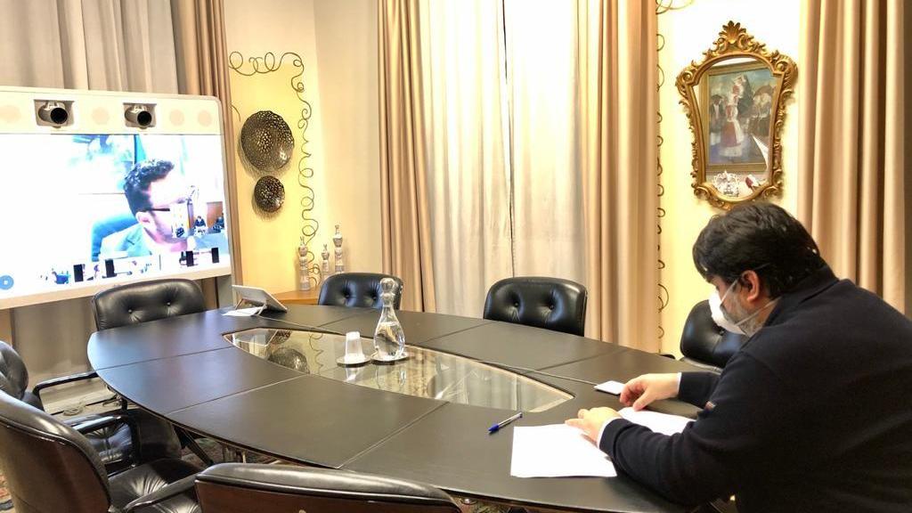 Il governatore Christian Solinas