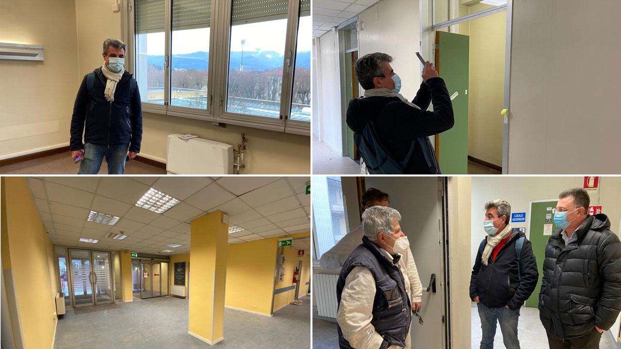 Ospedale Campo di Marte: lavori finiti con qualche giorno di anticipo