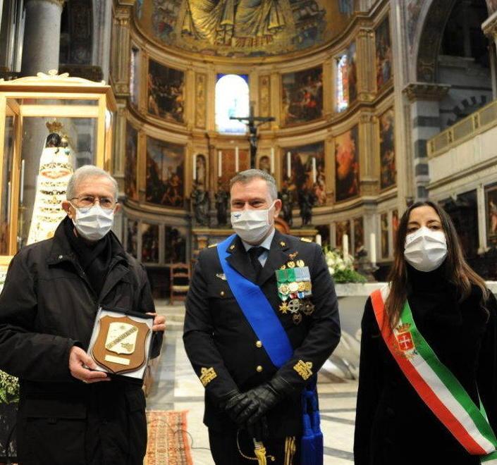 Celebrata con la messa in Duomo la protettrice degli aviatori 