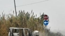 Terribile schianto e l’auto prende fuoco Grave un’argentana