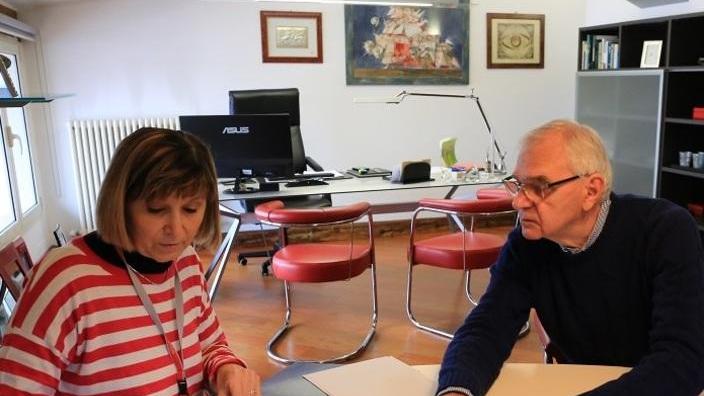 Loretta è “Maestra del lavoro” Da 40 anni fedelissima di Cms